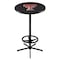 Holland Bar Stool Co 42" Black Texas Tech Pub Table L216B4228TXTech - alternate 1